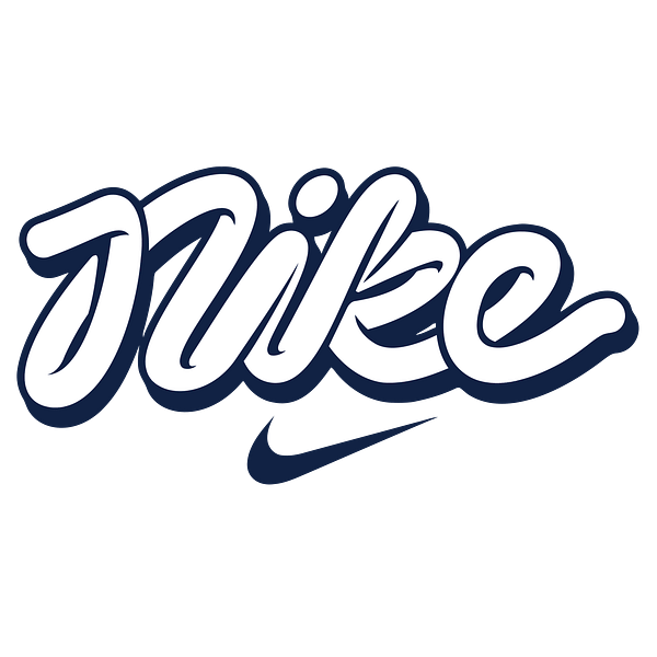 36 Minimalist Typographic White Nike Logo Minimalist Typographic White Nike Logo