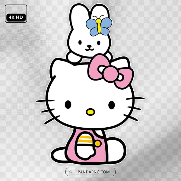 1 Hello Kitty and Cathy Rabbit PNG – Cute Cartoon Friends Illustration Hello Kitty and Cathy Rabbit PNG – Cute Cartoon Friends Illustration
