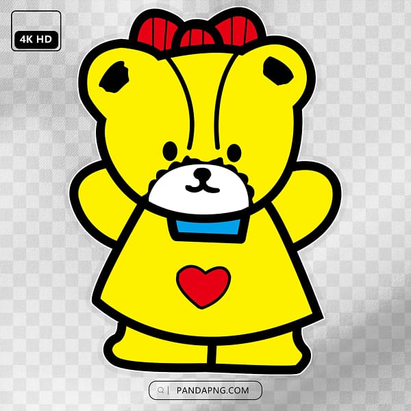 11 Hello Kitty Yellow Teddy Bear Costume – Cute Sanrio White Cat Illustration Hello Kitty Yellow Teddy Bear Costume – Cute Sanrio White Cat Illustration