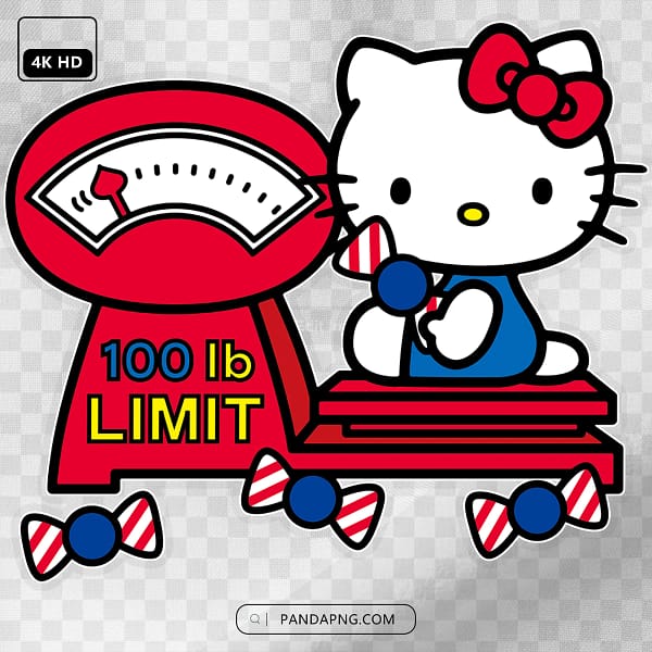 15 Hello Kitty on Weighing Scale – Cute Sanrio White Cat Illustration Hello Kitty on Weighing Scale – Cute Sanrio White Cat Illustration