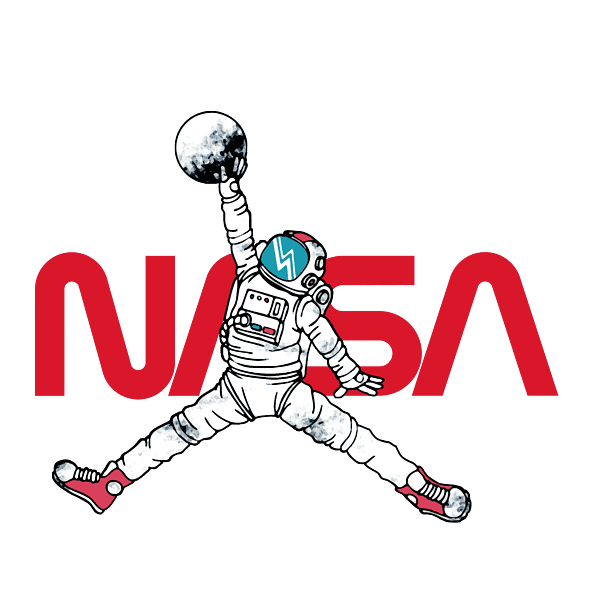 NASA Astronaut-PNG25 M. Jordan NASA Astronaut Globe Dunk PNG