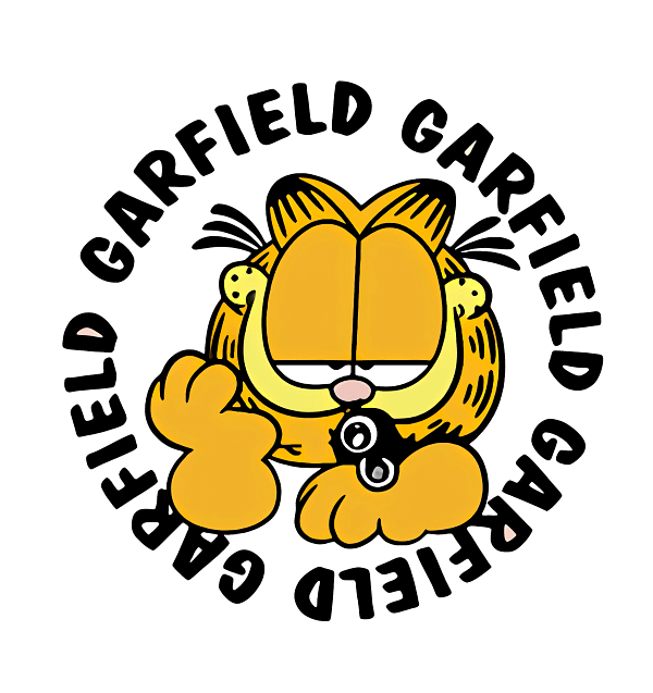 Garfield Classic Headshot Graphic Garfield Classic Headshot Graphic