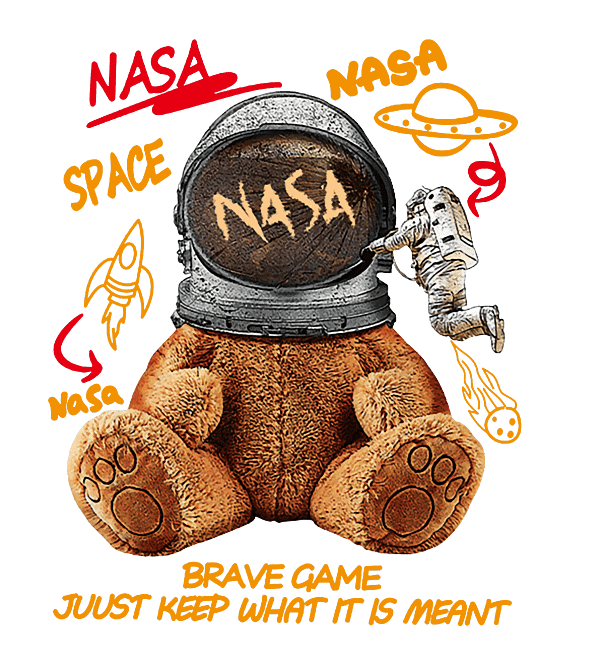 NASA Astronaut-PNG5 NASA Grave Game Teddy Bear PNG