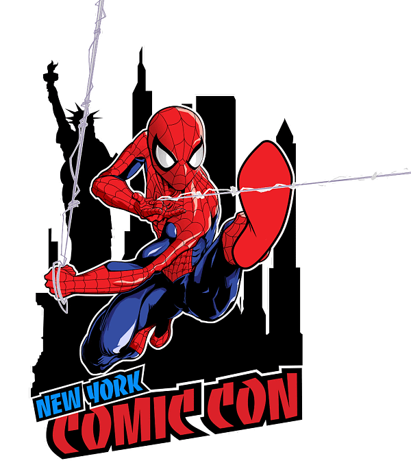 B (9) Spider-Man New York Comic Con Graphic Spider-Man New York Comic Con Graphic
