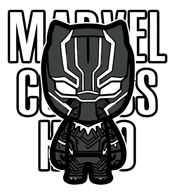 A (13) Black Panther Marvel Comics Hero Graphic Black Panther Marvel Comics Hero Graphic