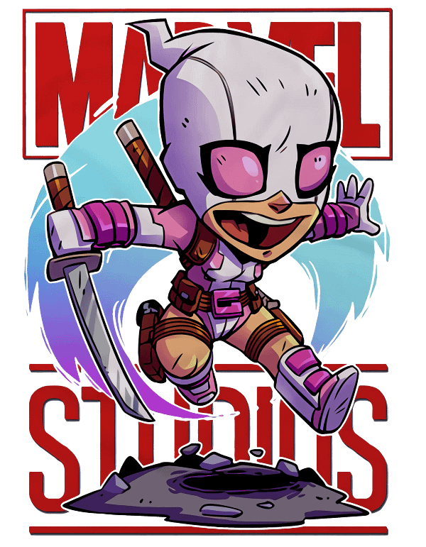 C (14) Deadpool Chibi Hero Comic Graphic Deadpool Chibi Hero Comic Graphic