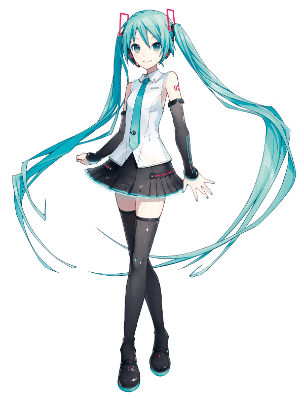 10 Hatsune Miku Elegant Anime Girl Graphic Hatsune Miku Elegant Anime Girl Graphic