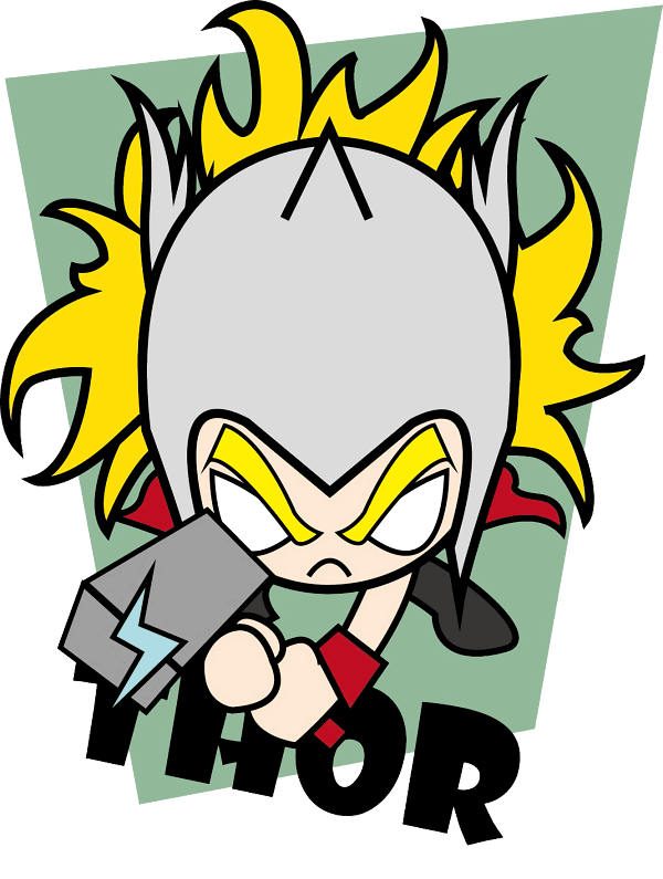 A (22) Thor Comic Book Hero Graphic Thor Comic Book Hero Graphic