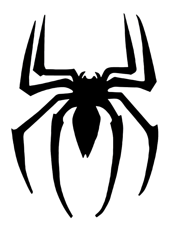 B (27) Spider-Man Stylized Emblem Graphic Spider-Man Stylized Emblem Graphic