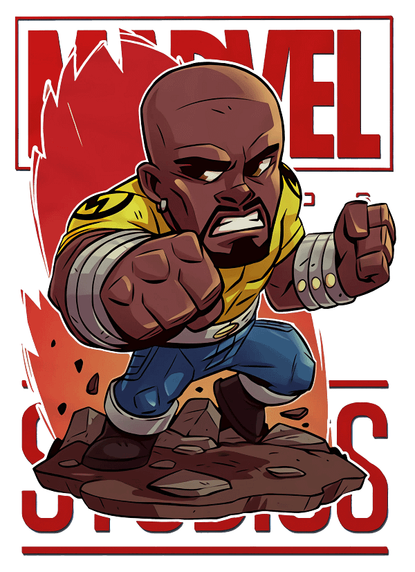 C (5) Luke Cage Hero Comic Graphic Luke Cage Hero Comic Graphic
