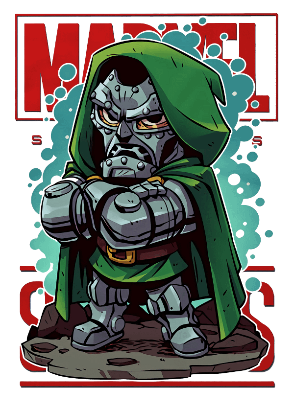 C (20) Doctor Doom Victor von Doom Comic Graphic Doctor Doom Victor von Doom Comic Graphic