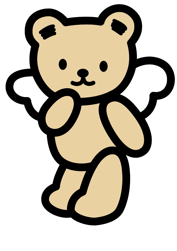 31 Angel Teddy Bear – Cute Flying Bear with Wings PNG Illustration Angel Teddy Bear – Cute Flying Bear with Wings PNG Illustration