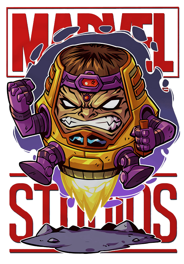 C (10) MODOK Marvel Villain Comic Graphic MODOK Marvel Villain Comic Graphic